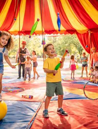 Cirque en famille