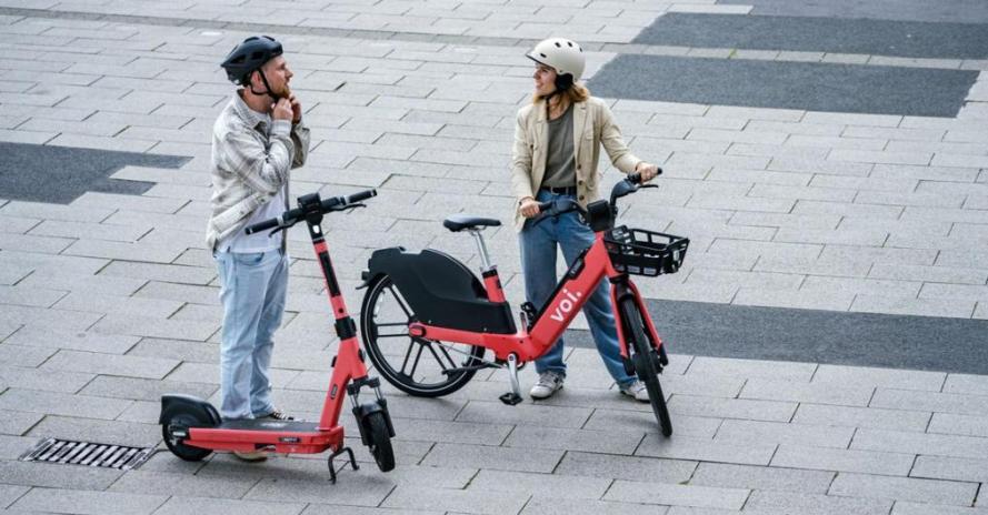 VOI - trottinettes et vélos 