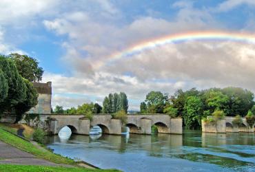 vieux pont de Limay